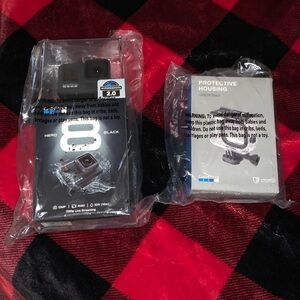 GoPro Hero 8 New in box and plastic wrapping with protective housing.